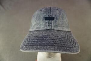 Levis Hat Cap Strap Back Blue Denim Logo‎ Patch Mens One Size Baseball Casual